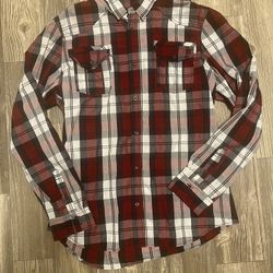 I JEANS BY BUFFALO Plaid Button Down Shirt Size XXL