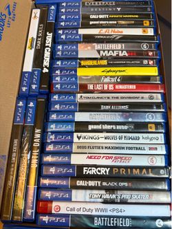 PS4 games bundle #1
