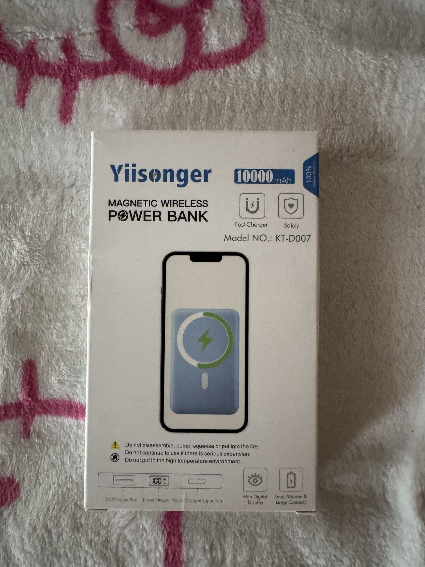 Yiisonger Magnetic Wireless Power Bank