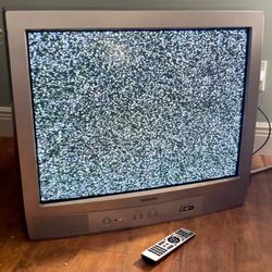 27” Toshiba CRT TV with RGB Component, S-Video and Composite