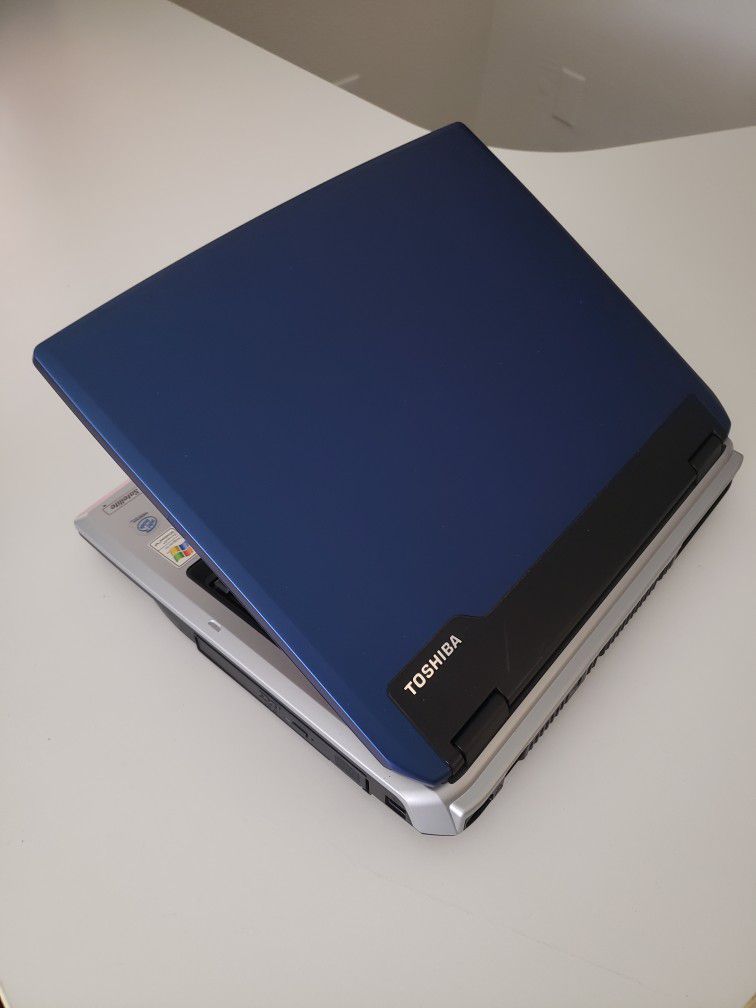 Blue Toshiba Safelite A45-S120 Unpowered Laptop For Parts 