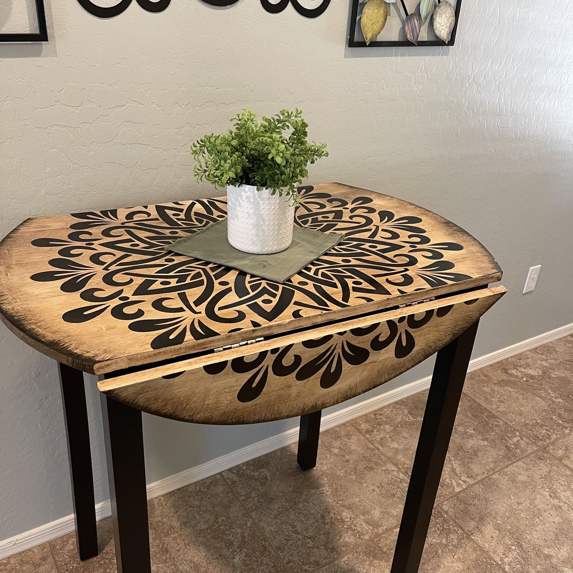 Drop-leaf Kitchen Table NO Barstools