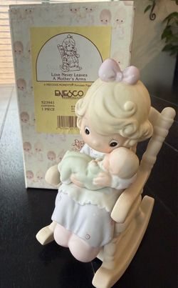 Precious Moments- Love Never Leaves a Mother’s Arms