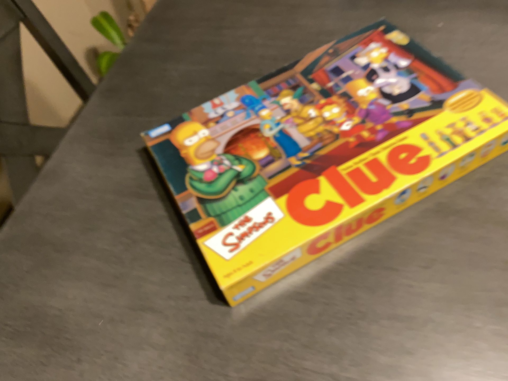 Simpson’s clue board game complete