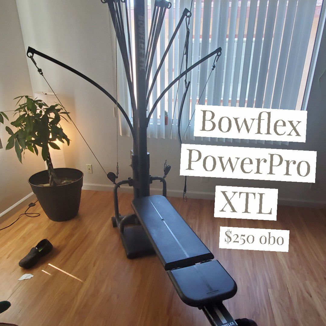 Boflex power pro XTL ultimate home gym weight system