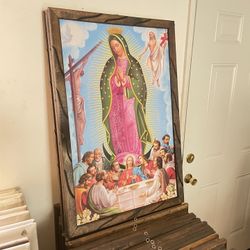 Cuadro De La Virgen De Guadalupe 