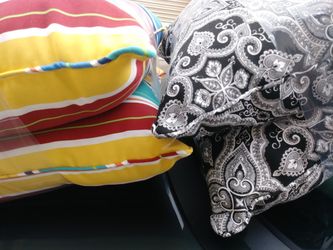 Outdoor cushion sets. Brand new.2 packs