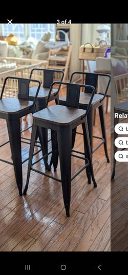 4 Stools Set Of 4