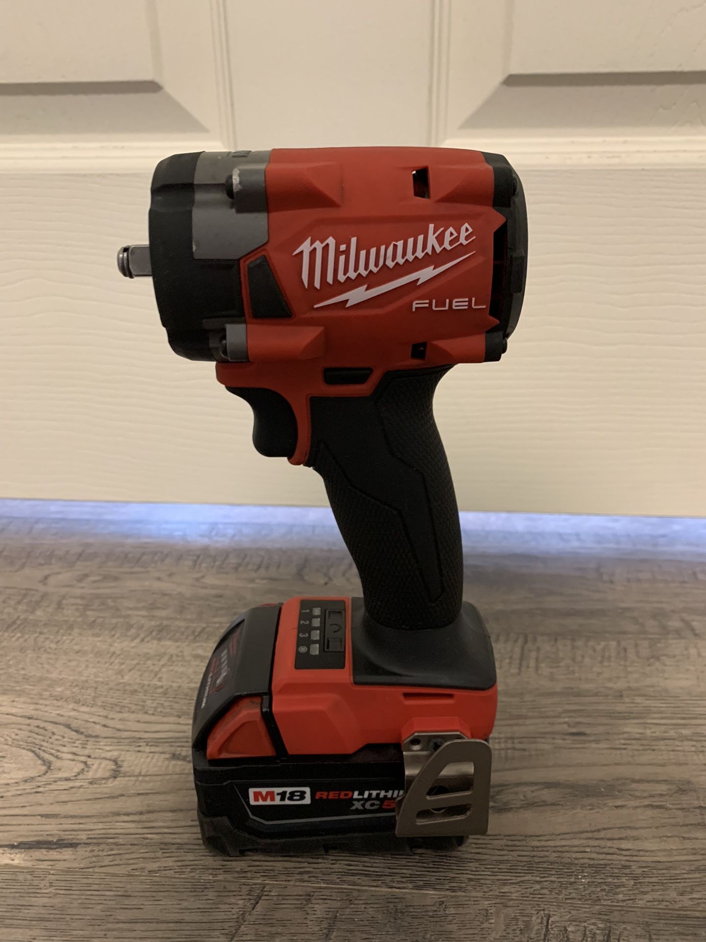 Milwaukee M18 FUEL GEN-3 18V Lithium-Ion Brushless Cordless 3/8 in. Compact Impact Wrench with Friction Ring (2854-20