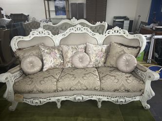 3 Piece Beautiful Living Room Set -French Style 