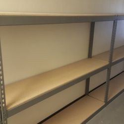 Warehouse Shelving 72 in W x 18 in D Commercial Boltless Storage Rack New Better Than Homedepot Lowes Sears Delivery Available