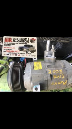 2008 Ford Taurus Ac Compressor