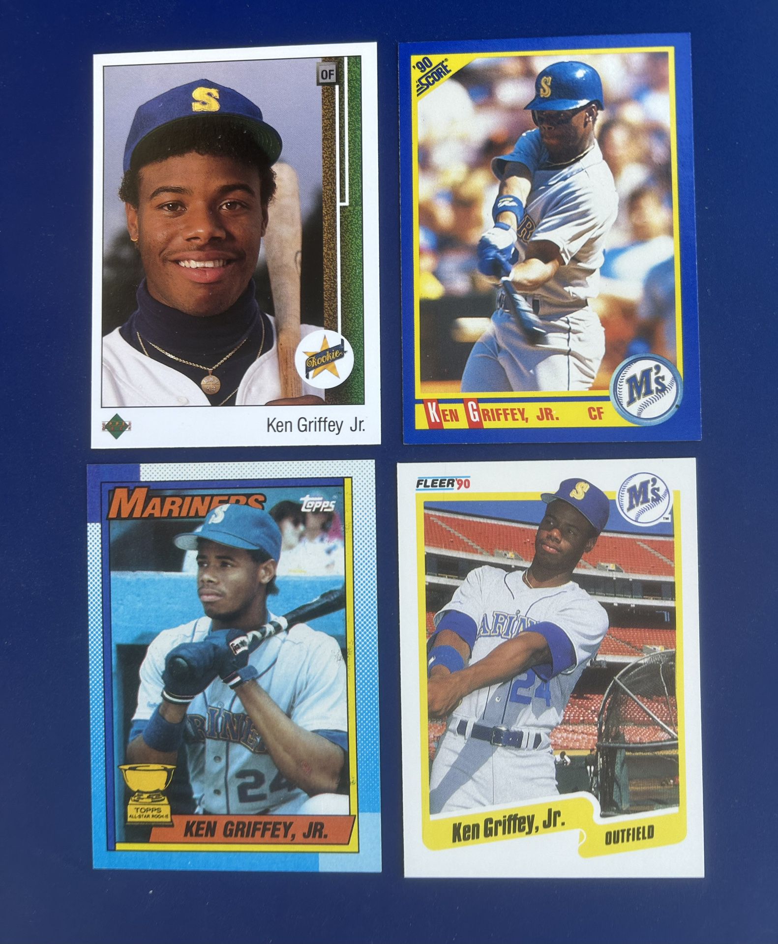1989 Upper Deck Ken Griffey Jr Rookie Baseball Card Lot 