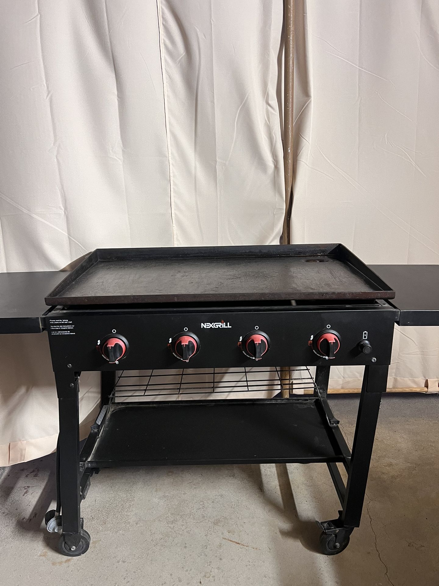 Flat Grill 4 Burners