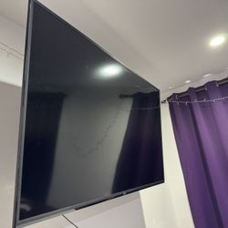58 Inch HDTV Vizio With Wall Mount