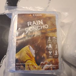 Cooy Rain Poncho 1 Size Fits All