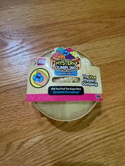 NEW SEALED Crazy Fun Squishy Bun Seashell Edition Mystery Dumpling Set