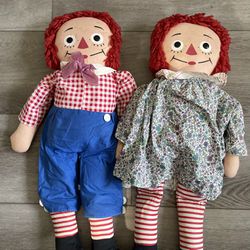 Raggedy Ann & Andy Vintage Dolls 1(contact info removed)