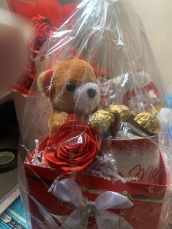 Bolsita Decorativa Con Chocolates Ferreiro , Perfecto Para Dia De Madres
