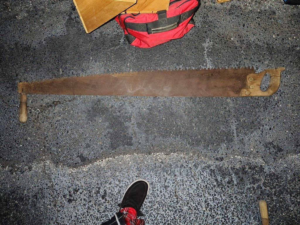 Antique Saw Two Man Saw
