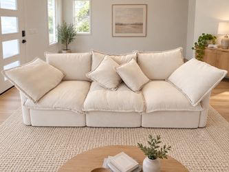 Koala Bangalow 3-Seat Chaise Sofa – Retail $3,075 – Excellent Condition