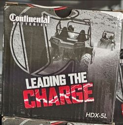 New battery for motorcycle, 3-month warranty