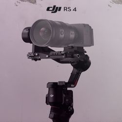 DJI RS 4 Pro New In Box Camera Stabilizer Gimble