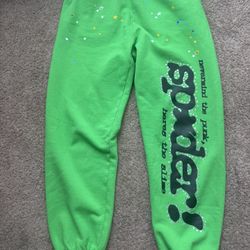 Sp5der Punk V2 Rhinestone Sweatpant