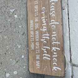 Sign & Picture Frame