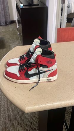 Jordan 1 off white sneakers
