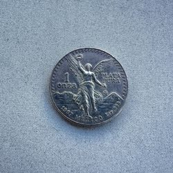 1987 Silver Libertad 1 oz. in capsule