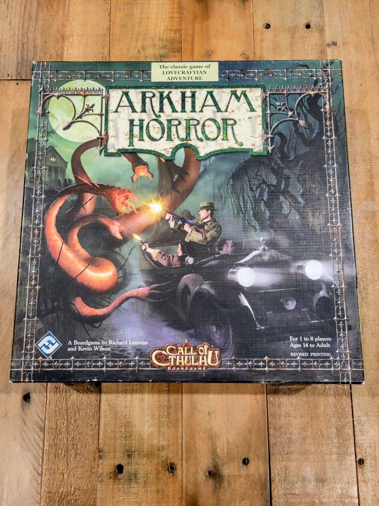 Arkham Horror A Call of Cthulhu Boardgame COMPLETE