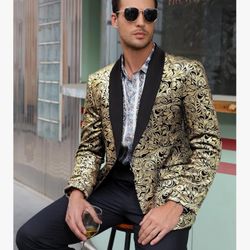 Blazer Moda Casual Primavera Otoño Poliéster Gráfico Tee Botones Cómodo Blazer De Un Solo Pecho Reo