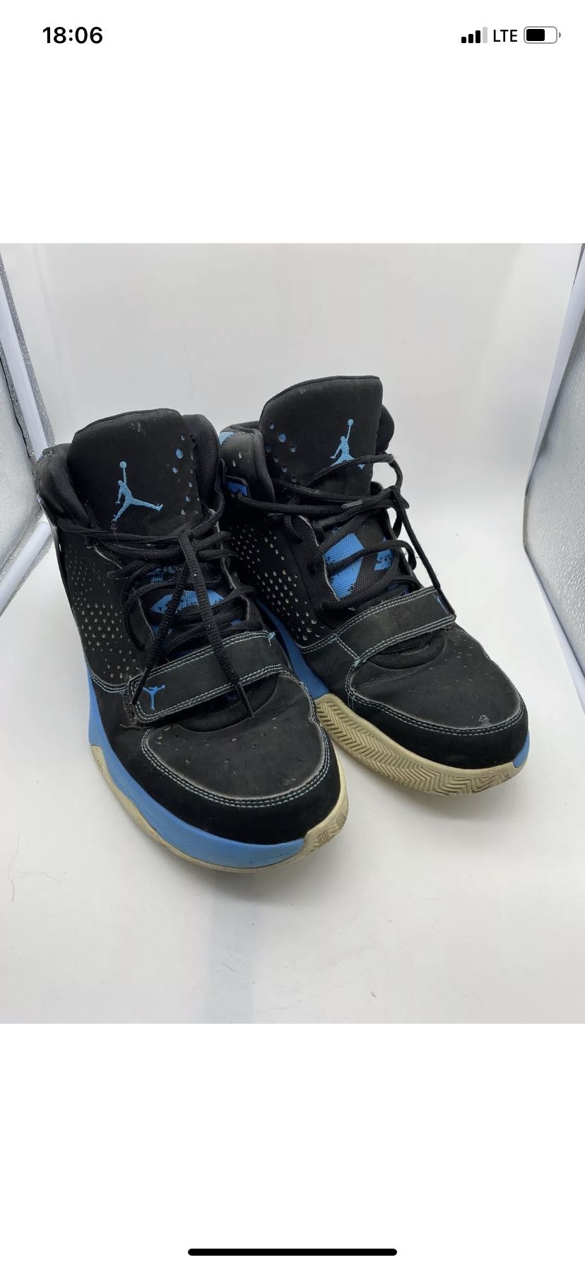 Nike Jordan Phase 23 Hoops Mens Sz 10.5 Blue/Black 440897-006