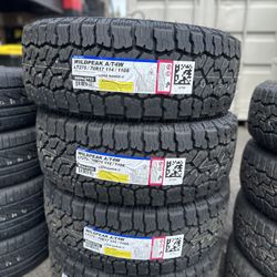 LT275/70/17 FALKEN Wildpeak AT4W TIRES❗️/ Llantas Nuevas 