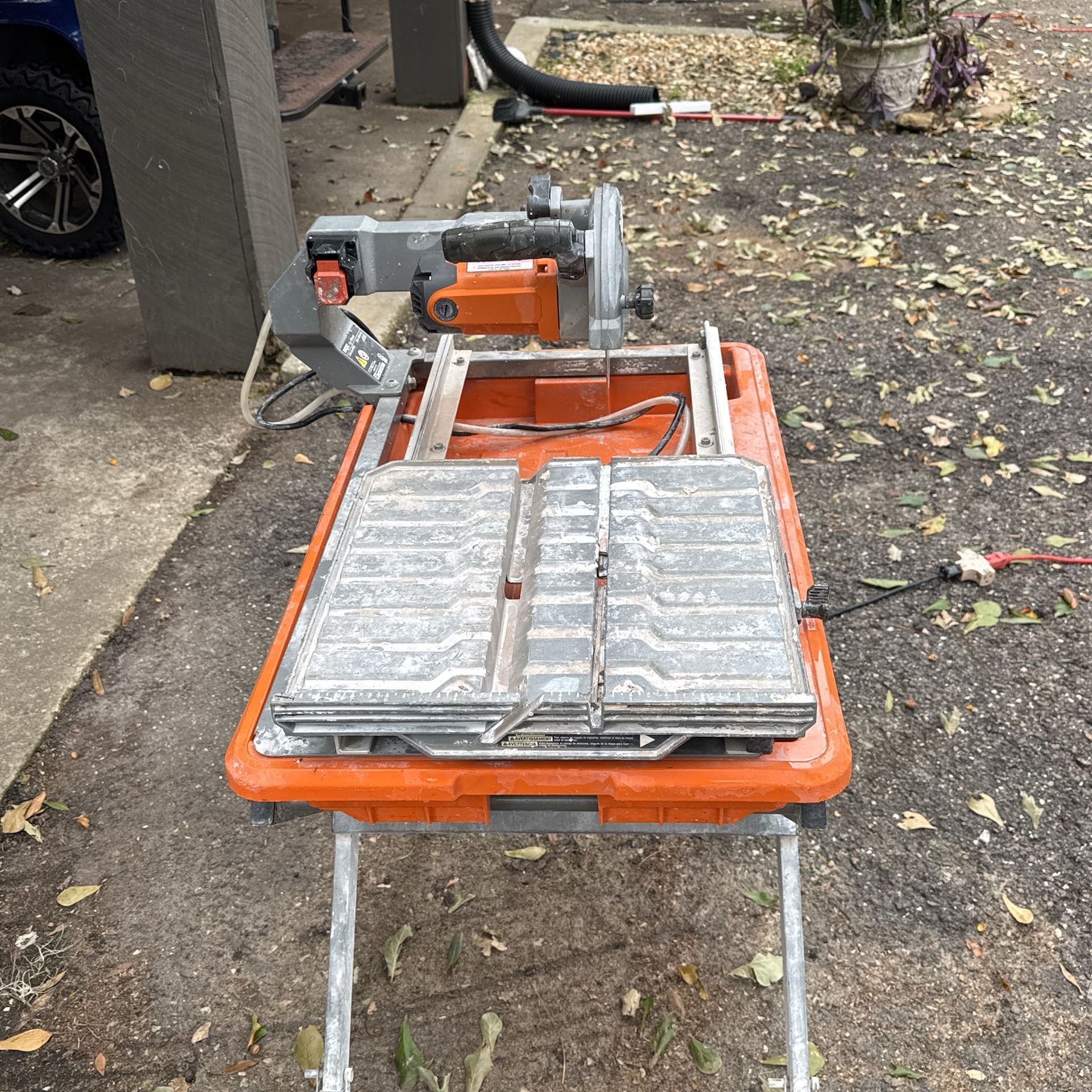 Rigid Wet Saw 