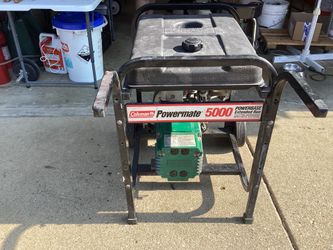 10 hp 5000 W Coleman generatorOBO
