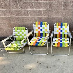 Aluminum Folding Chair .