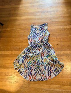 Rainbow dress -large