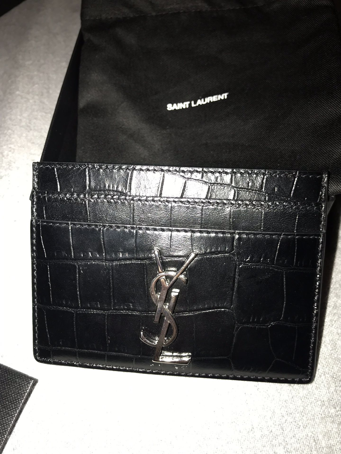 Authentic YSL Card Holder for Sale in Tucson, AZ - OfferUp