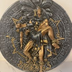 Decorative Astec Warrior Plaque