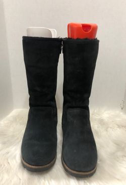 Ugg black suede size 7