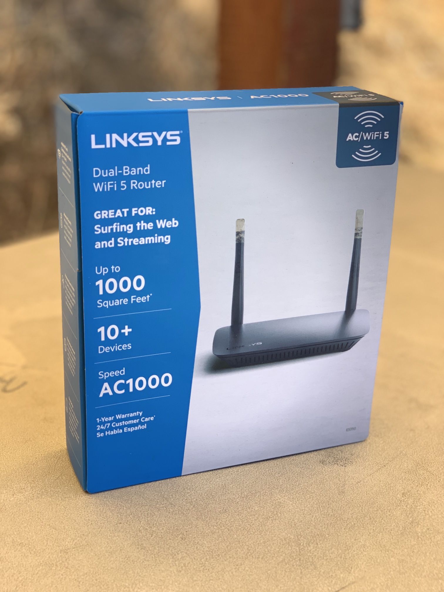 LINKSYS Dual-Band WiFi 5  Router