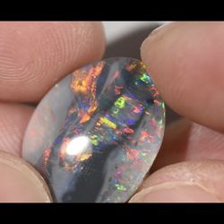 Black Opal 4.43 CTs  “ Natures Painting” 