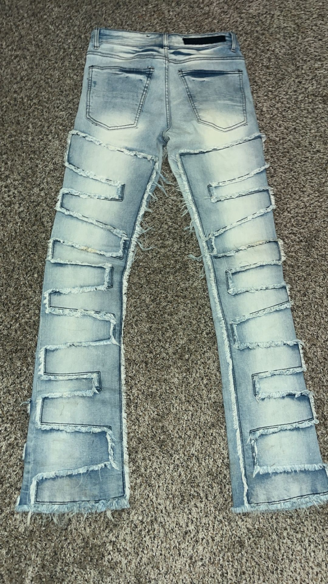 Light Blue Stacked Size 30