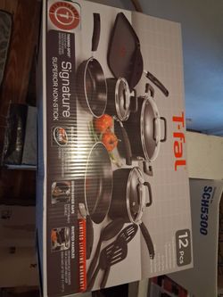 Tfal pots and pans 12 piece
