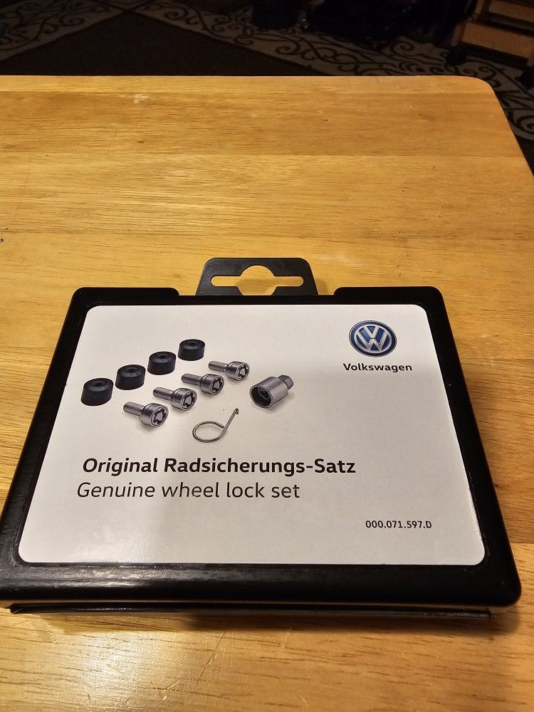 VW Wheel Lock Set (OEM Parts)