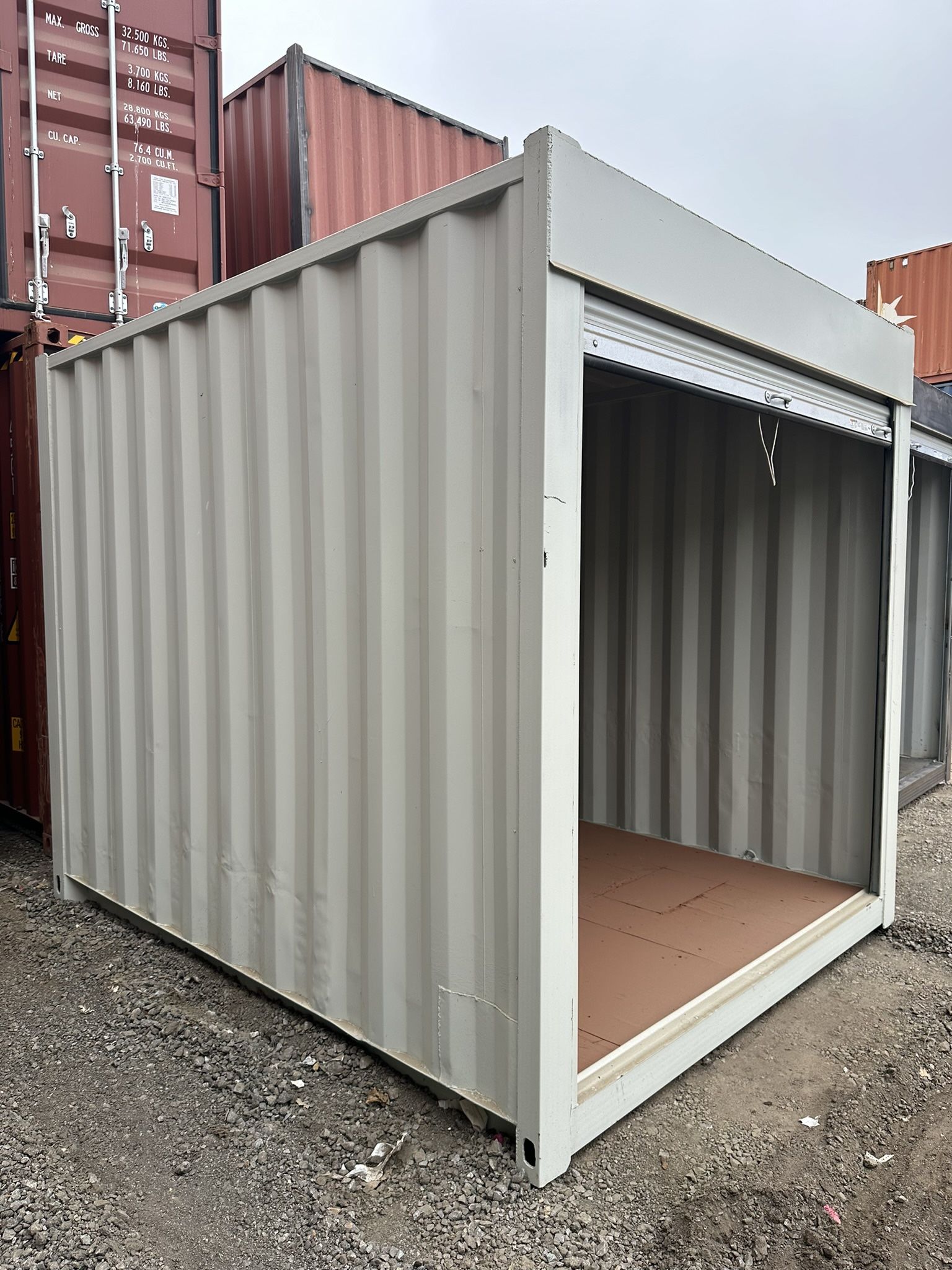 10 FT Shipping Container - Refurbished With Roll Up Door - Storage