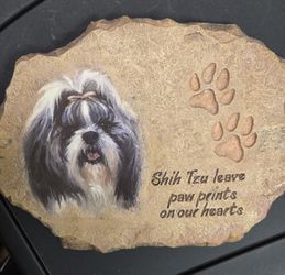 Shih Tzu 2003 Limited Edition Plaque Dog hand numbered Bradford