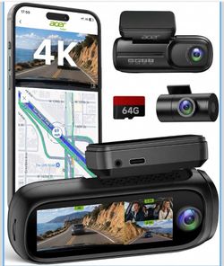 4K 3 Channel Dash Cam